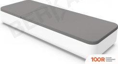 Шезлонг Berkano GRACE (БЕЛЫЙ/ГРАФИТОВЫЙ) (405554)