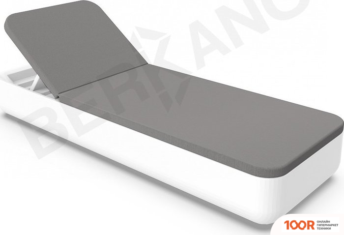 Шезлонг Berkano GRACE (БЕЛЫЙ/ГРАФИТОВЫЙ) (405554)