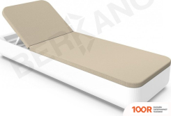 Шезлонг Berkano GRACE (БЕЛЫЙ/БЕЖЕВЫЙ) (405553)