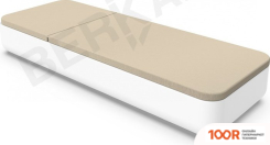 Шезлонг Berkano GRACE (БЕЛЫЙ/БЕЖЕВЫЙ) (405553)