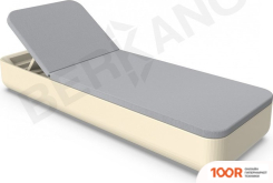 Шезлонг Berkano GRACE (БЕЖЕВЫЙ/СЕРЫЙ) (405551)