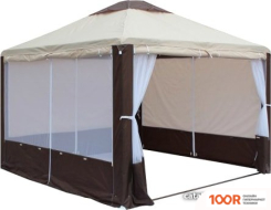 Митек ПИКНИК-ЭЛИТ 3X3 М (БЕЖЕВЫЙ/КОРИЧНЕВЫЙ) (405278)