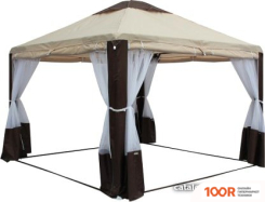 Митек ПИКНИК-ЭЛИТ 3X3 М (БЕЖЕВЫЙ/КОРИЧНЕВЫЙ) (405278)