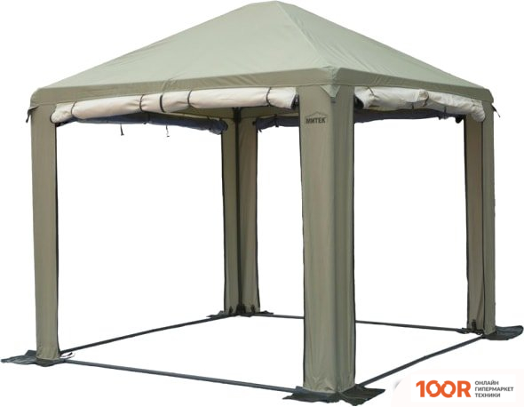 Митек ПИКНИК-ЛЮКС 3X3 М (ХАКИ/БЕЖЕВЫЙ) (405273)