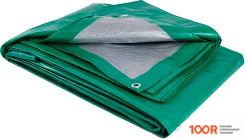 GreenTerra ТАРПАУЛИН 5X6 (ЗЕЛЕНЫЙ/СЕРЕБРИСТЫЙ) (405200)