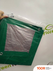 GreenTerra ТАРПАУЛИН 10X15 (ЗЕЛЕНЫЙ/СЕРЕБРО) (405198)