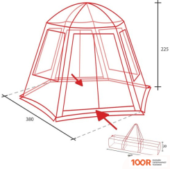 GOLDEN SHARK SHELTER V2 AUTO (СЕРЫЙ) (405197)