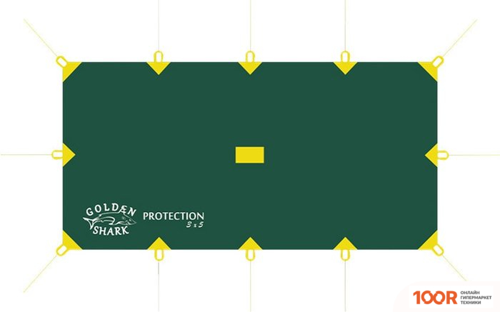 GOLDEN SHARK PROTECTION 3X5 (405193)