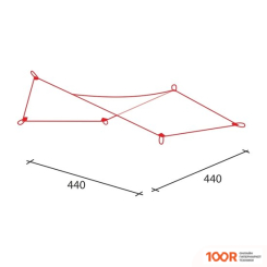 GOLDEN SHARK COVER 4.4X4.4 (405190)