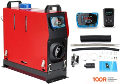 Тепловая пушка WinFull 8 КВТ 12В В КОРПУСЕ (КРАСНЫЙ, 1 ВЫХОД) (394899)