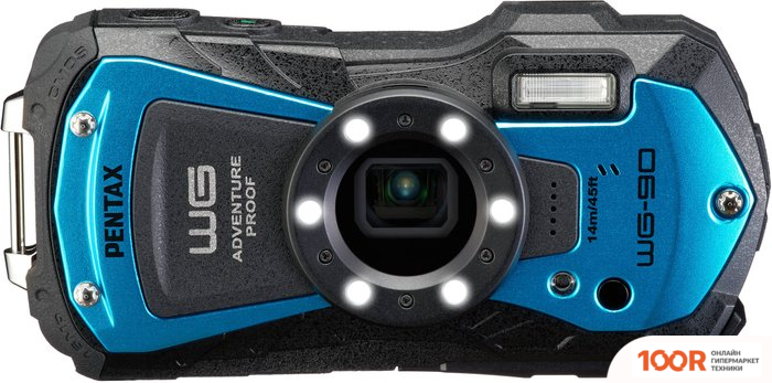 Фотоаппарат Pentax WG-90 (СИНИЙ) (403462)