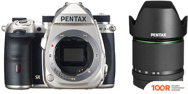 Фотоаппарат Pentax K-3 MARK III KIT 18-135MM (СЕРЕБРИСТЫЙ) (403451)