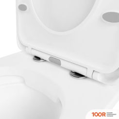 Унитаз Lavinia Boho RELFIX BRISTOL RIMLESS 9 В 1 97010076 (ЧЕРНЫЙ ПЛАСТИК) (402016)