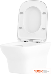 Унитаз Lavinia Boho RELFIX BRISTOL RIMLESS 9 В 1 97010076 (ЧЕРНЫЙ ПЛАСТИК) (402016)