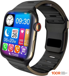 Wster WS-GS38 PRO (ЧЕРНЫЙ, С ЧЕРНЫМ СИЛИКОНОВЫМ РЕМЕШКОМ) (396058)