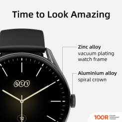 QCY WATCH GT (СЕРЕБРИСТЫЙ/БЕЛЫЙ) (395828)