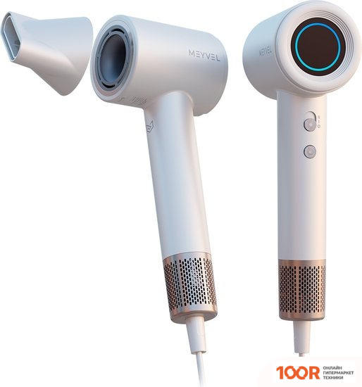 Фен Meyvel MF9-1600 (БЕЛЫЙ) (403377)