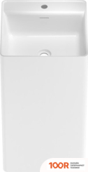 Умывальник Wellsee PURE BY WELLSEE 230715000 (ОТДЕЛЬНОСТОЯЩИЙ, С ОТВЕРСТИЕМ ПОД СМЕСИТЕЛЬ, МАТОВЫЙ БЕЛЫЙ) (400297)