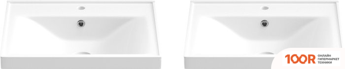 Умывальник Wellsee FREEDOM 151101001, 2 В 1 (400176)