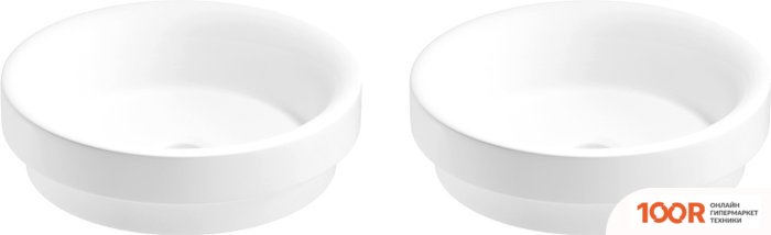 Умывальник Wellsee DOUX 150502001, 2 В 1 (400125)