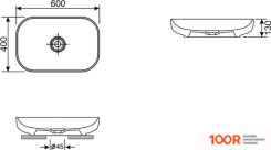 Умывальник Wellsee CROQUIS 150306000 (400100)