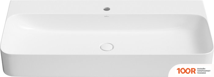 Умывальник Wellsee CLERMONT 302604000 С ДОННЫМ КЛАПАНОМ CLICK-CLACK (400049)