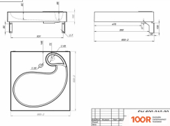 Умывальник Versalia SHEFIELD 60 BLACK (399839)