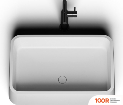 Умывальник VATE LYS (БЕЛЫЙ ГЛЯНЦЕВЫЙ) (399785)