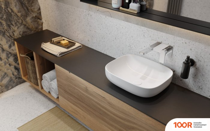 Умывальник Uptrend HERMOSA (ГЛЯНЦЕВЫЙ БЕЛЫЙ) (399752)