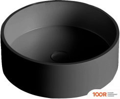 Умывальник Umy Home SOL 01 45X45 UM20421RF (U-COAT, ЧЕРНЫЙ МАТОВЫЙ) (399732)