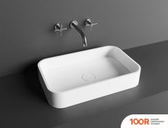 Умывальник Umy Home REA 54X34.5 U-COAT (БЕЛЫЙ ГЛЯНЦЕВЫЙ) (399725)