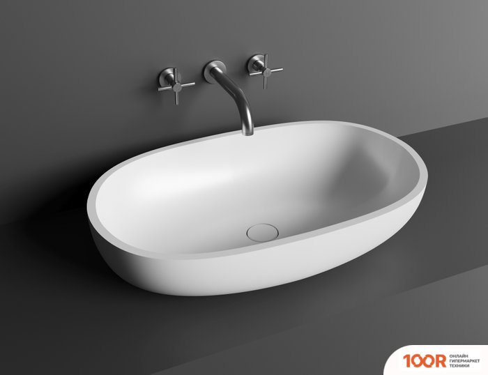 Умывальник Umy Home ORA 64X38.5 U-SOLID (БЕЛЫЙ МАТОВЫЙ) (399723)