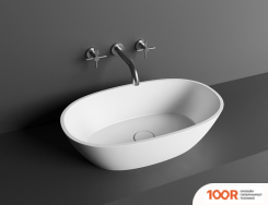 Умывальник Umy Home NOA 56X33.5 U-COAT (ЧЕРНЫЙ ГЛЯНЦЕВЫЙ) (399718)