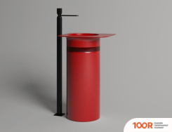 Умывальник Salini NINFEA 02 110521M (КРАСНЫЙ) (399418)