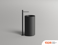 Умывальник Salini ARMONIA TOP 01 130125M (ЧЕРНЫЙ) (399358)