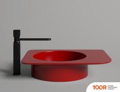 Умывальник Salini ALDA 01 110611G (КРАСНЫЙ) (399316)