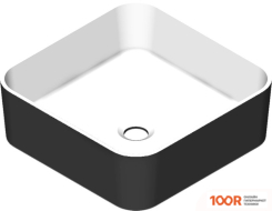 Умывальник Radostone RICCARDA (БЕЛЫЙ/ЧЕРНЫЙ) (399221)