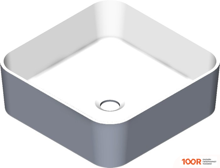 Умывальник Radostone RICCARDA (БЕЛЫЙ/СЕРЫЙ) (399220)