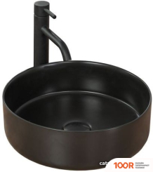 Умывальник Pea SAMI (ЧЕРНЫЙ МАТОВЫЙ) (399113)