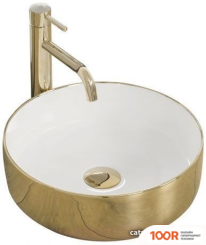 Умывальник Pea SAMI (ЗОЛОТИСТЫЙ/БЕЛЫЙ) (399111)