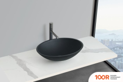 Умывальник Oliveeka TY-336MB (ЧЕРНЫЙ) (399038)