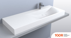 Умывальник Miraggio VIOLA 1200 (БЕЛЫЙ, ГЛЯНЦЕВЫЙ) (398985)