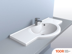 Умывальник Miraggio VIENNA MATT 1050 (БЕЛЫЙ, МАТОВЫЙ) (398981)