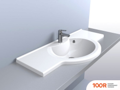 Умывальник Miraggio VIENNA 1050 (БЕЛЫЙ, ГЛЯНЦЕВЫЙ) (398979)