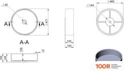Умывальник Miraggio SOFIA MATT (БЕЛЫЙ) (398946)