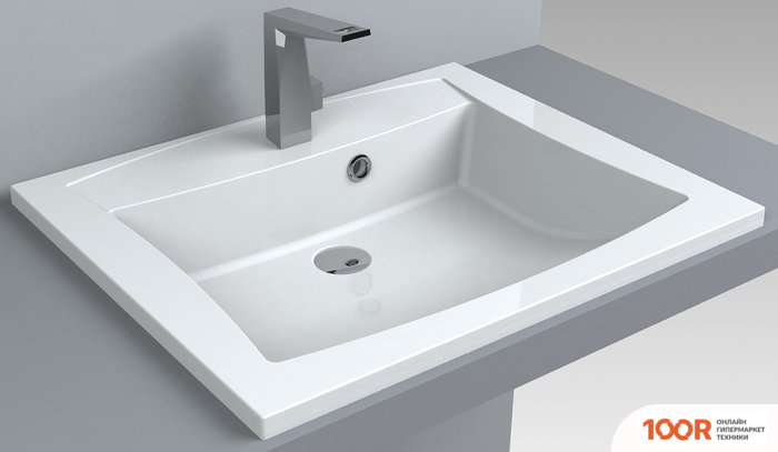 Умывальник Miraggio SEATTLE MATT (БЕЛЫЙ) (398938)