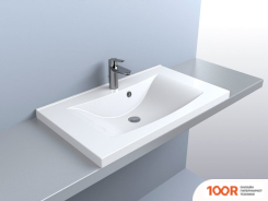 Умывальник Miraggio SANTA 800 (БЕЛЫЙ, ГЛЯНЦЕВЫЙ) (398932)