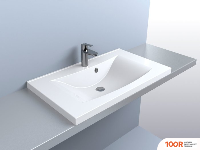 Умывальник Miraggio SANTA 800 (БЕЛЫЙ, ГЛЯНЦЕВЫЙ) (398932)