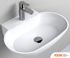 Умывальник Miraggio RUFF MATT 550 (БЕЛЫЙ, МАТОВЫЙ) (398924)