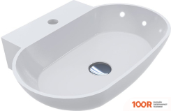 Умывальник Miraggio RUFF 550 (БЕЛЫЙ, ГЛЯНЦЕВЫЙ) (398923)